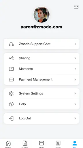 Zmodo screenshot