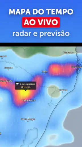 Zoom Earth - Tempo Radar Mapa screenshot