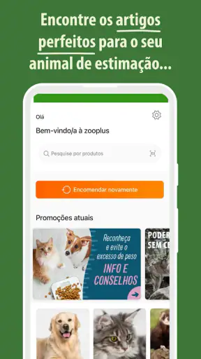 zooplus: Loja para Animais screenshot