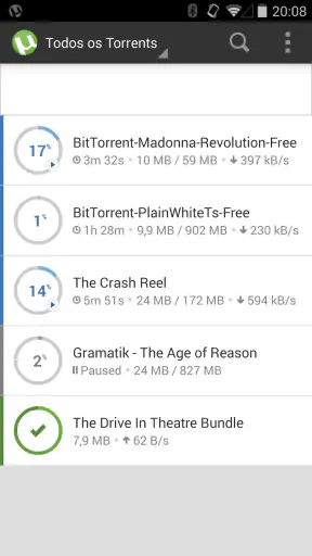 µTorrent® -Baixador de Torrent screenshot