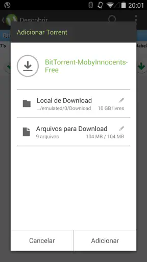 µTorrent® -Baixador de Torrent screenshot